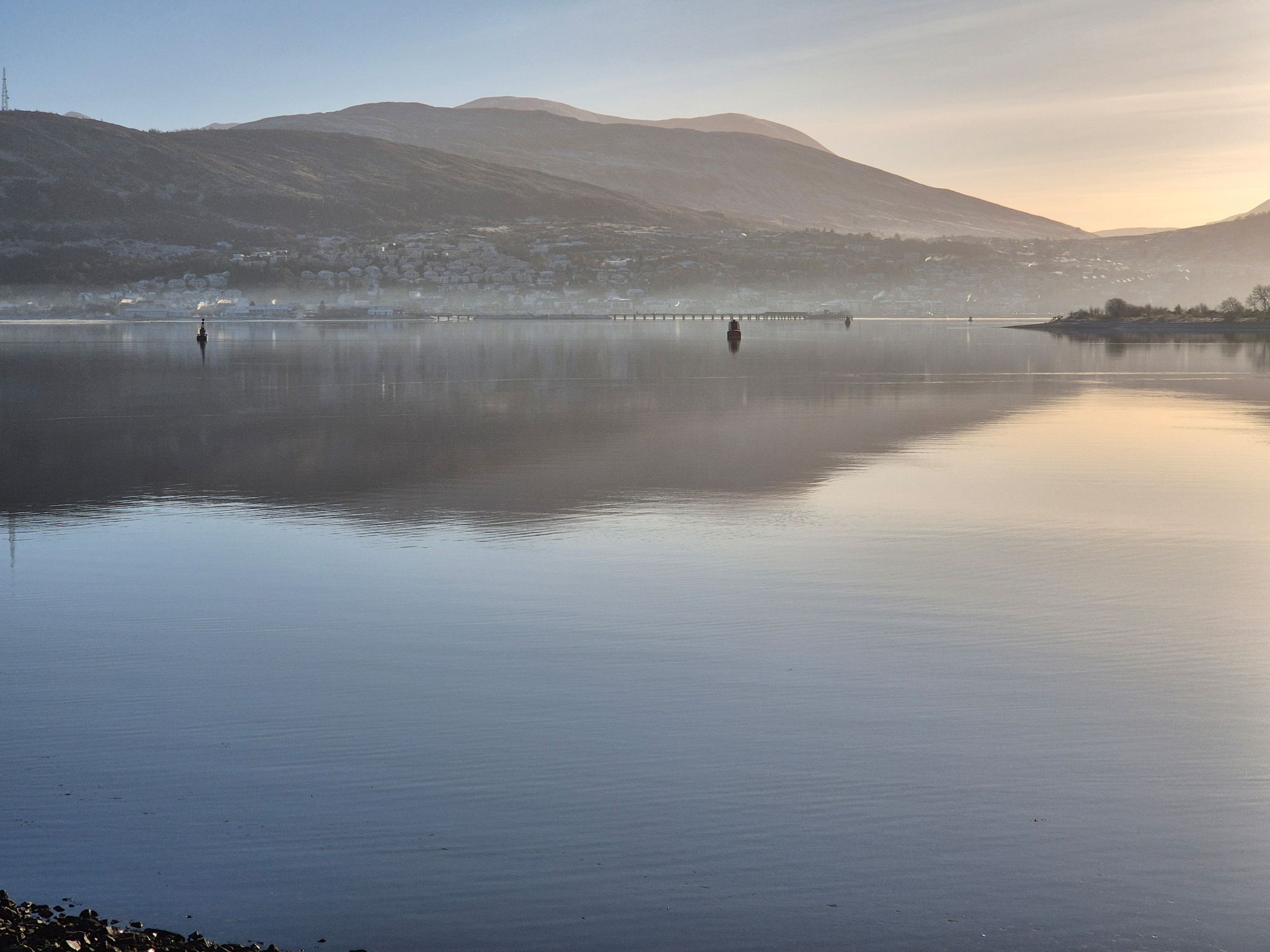 Corpach - Blick auf Fort William